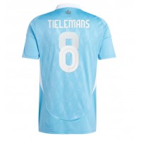 Echipament fotbal Belgia Youri Tielemans #8 Tricou Deplasare European 2024 maneca scurta